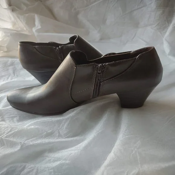 Croft & Barrow® Ines Women's Ankle Boots Brown NEW - Picture 10 of 11